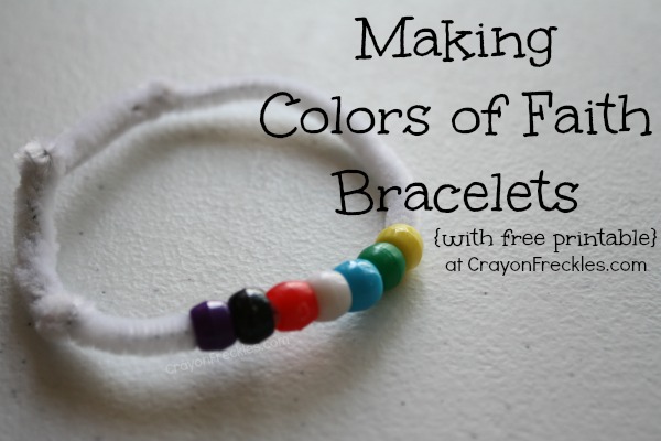 Colors of Faith Christian Bracelet - Do Play Learn